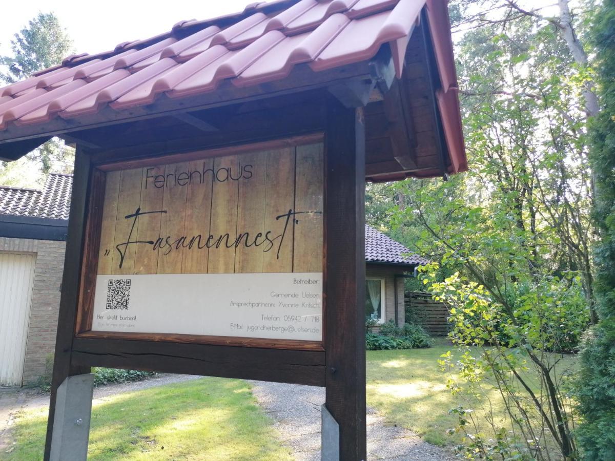 Ferienhaus Fasanennest Uelsen Экстерьер фото